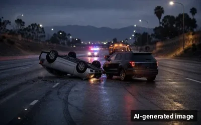 Woman, 24, Killed in Overnight I-215 Crash in Moreno Valley